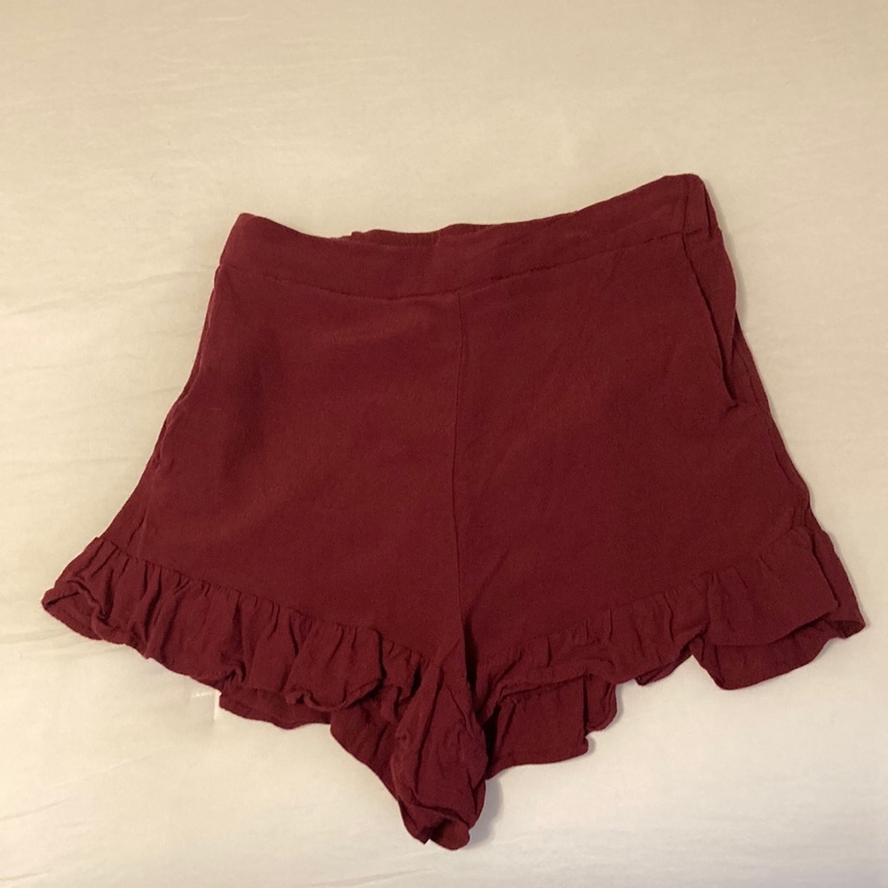H&M Ruffle Shorts